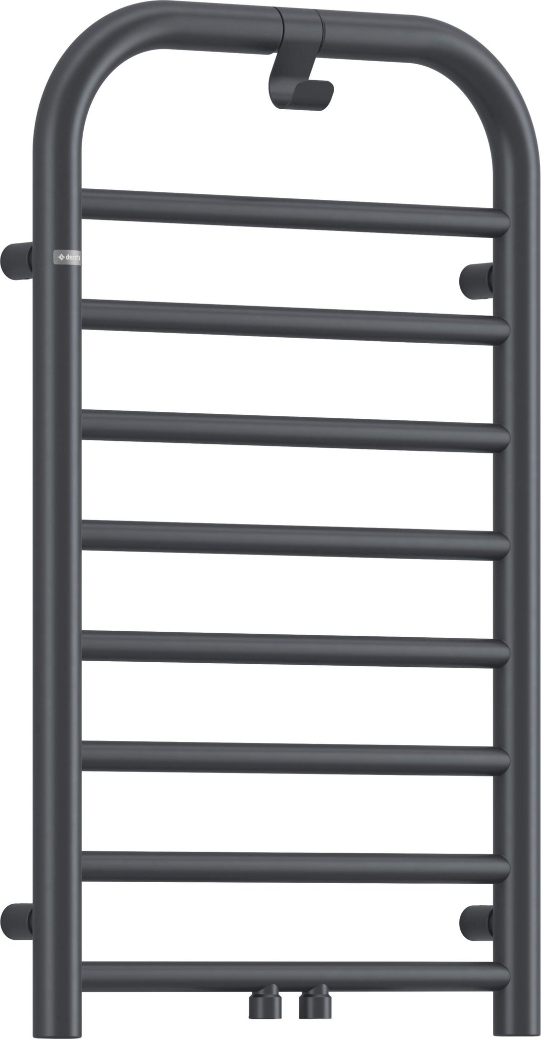 Grzejnik łazienkowy - wysokość 85 cm Silia Grafitowy Mat