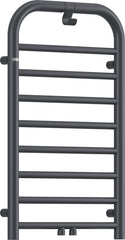 Grzejnik łazienkowy - wysokość 85 cm Silia Grafitowy Mat