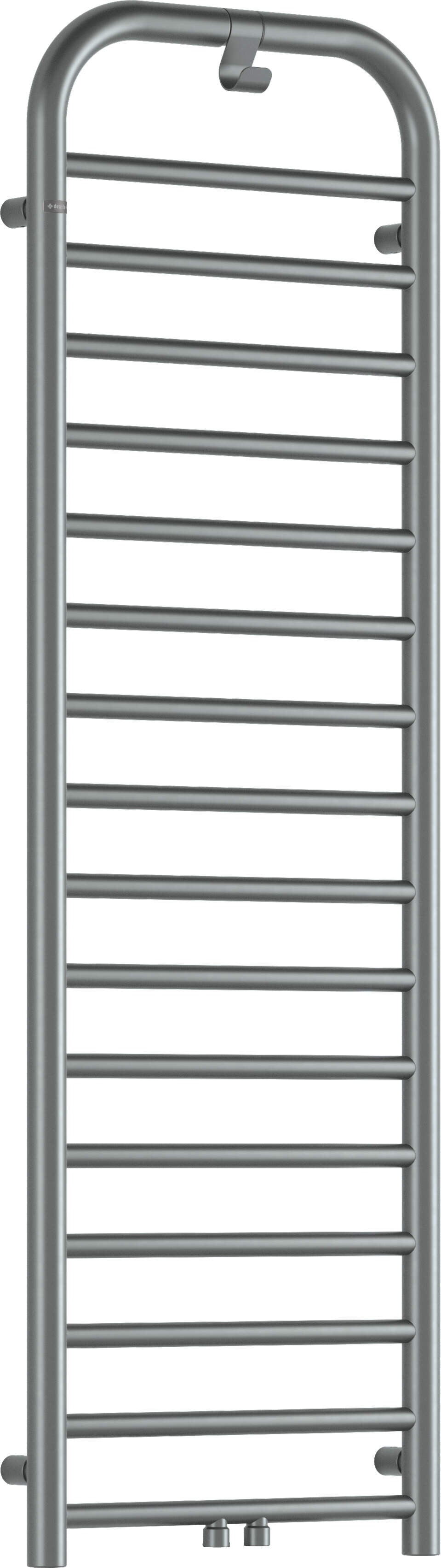 Grzejnik łazienkowy - wysokość 157 cm Silia Stalowy Mat