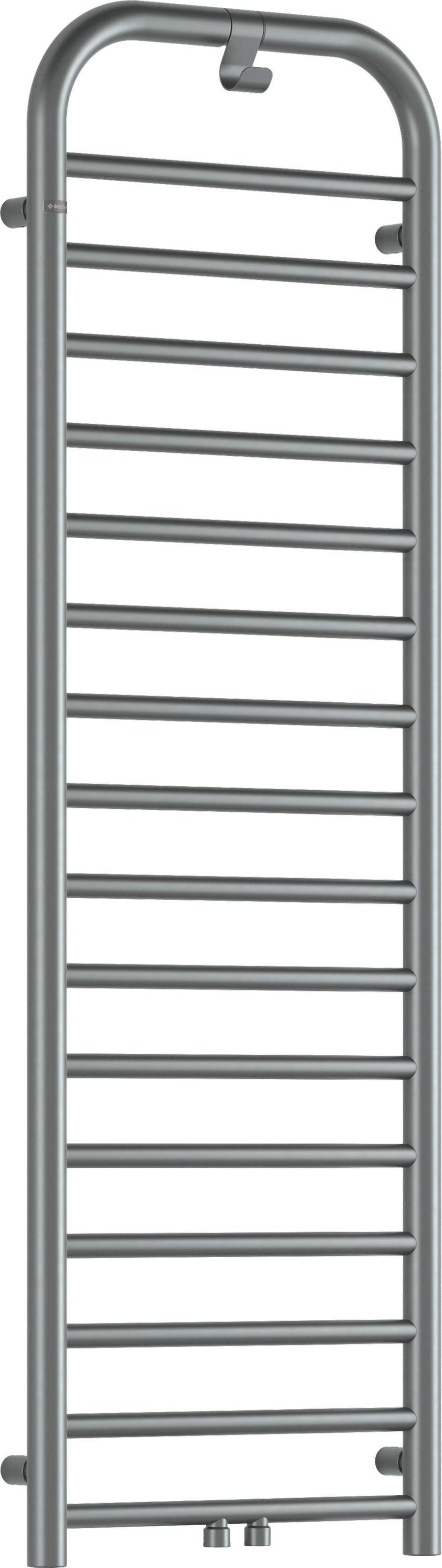 Grzejnik łazienkowy - wysokość 157 cm Silia Stalowy Mat