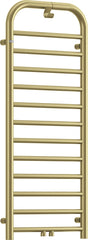 Grzejnik łazienkowy - wysokość 121 cm Silia Złoty Mat