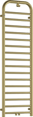 Grzejnik łazienkowy - wysokość 157 cm Silia Złoty Mat