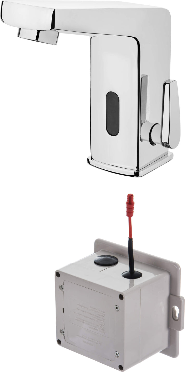 Bateria umywalkowa bezdotykowa z regulacją temperatury - 4xAA Sensor Chrom