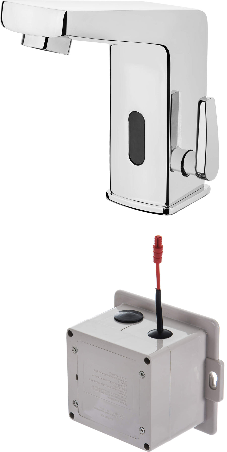 Bateria umywalkowa bezdotykowa z regulacją temperatury - 4xAA Sensor Chrom