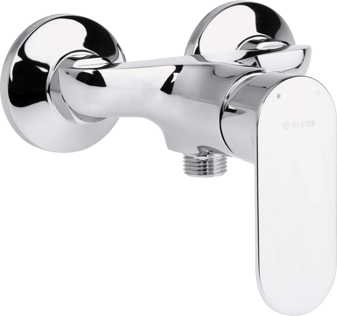 Bateria prysznicowa ścienna - rozstaw 10 cm Alpinia Chrom
