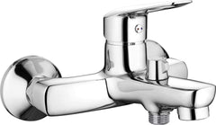 Bateria wannowa ścienna Boro Chrom