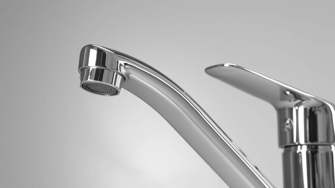 Bateria umywalkowa z obrotową wylewką Boro Chrom