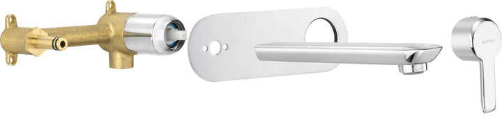 Bateria umywalkowa podtynkowa Arnika Chrom