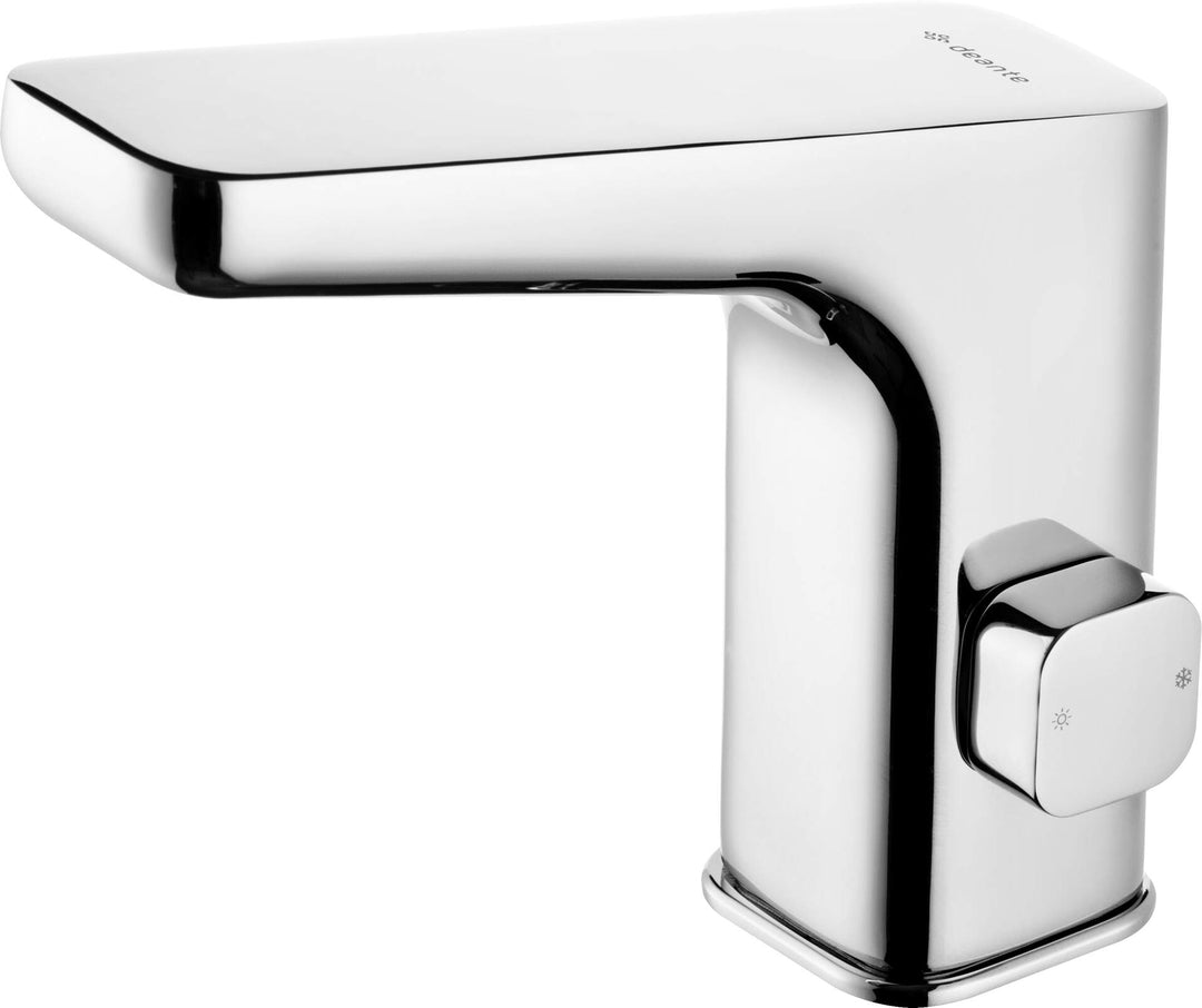 Bateria umywalkowa bezdotykowa z regulacją temperatury - 230/6V Hiacynt Chrom