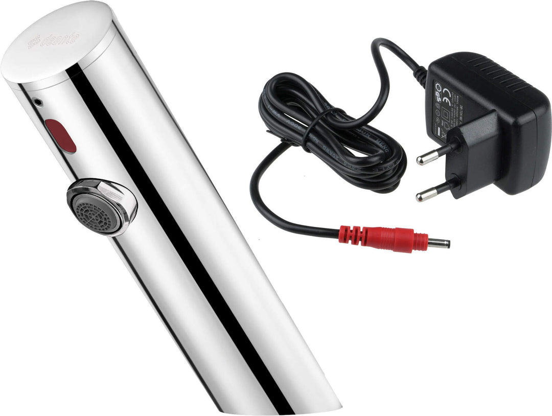 Bateria umywalkowa bezdotykowa bez regulacji temperatury - 230/6V Sense Stalowy