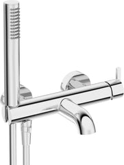 Bateria wannowa z zestawem prysznicowym Silia Chrom