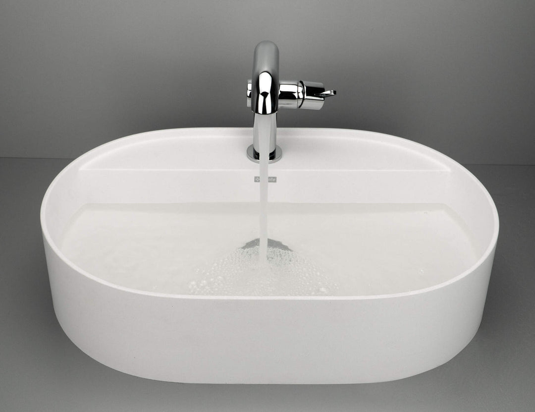 Bateria umywalkowa z prostokątną wylewką Silia Chrom