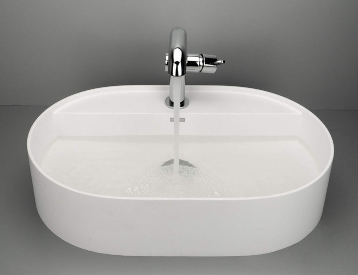 Bateria umywalkowa z prostokątną wylewką Silia Chrom