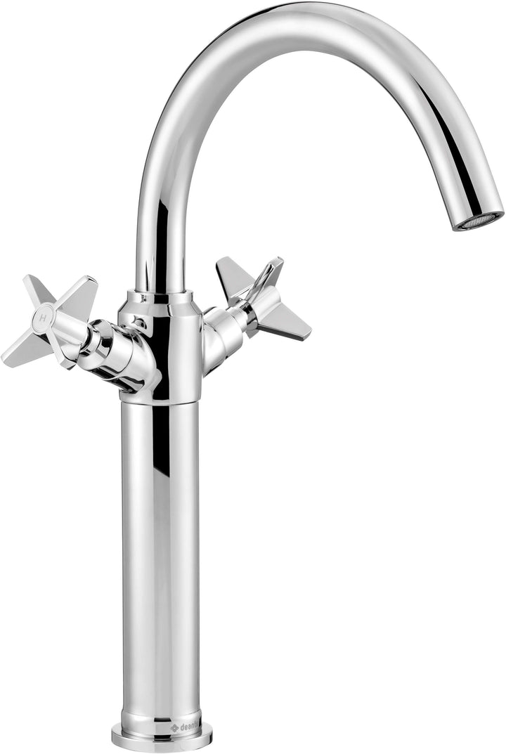 Bateria umywalkowa wysoka Temisto Chrom