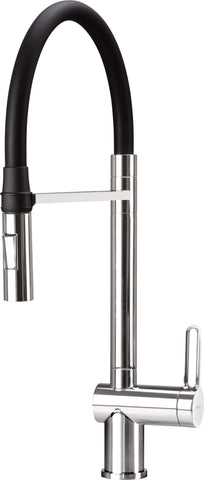 Bateria kuchenna z elastyczną wylewką - 2 rodzaje strumienia Magnetic Chrom
