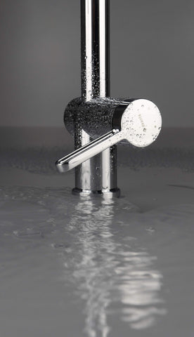 Bateria kuchenna z podłączeniem do filtra wody z elastyczną wylewką Magnetic Chrom