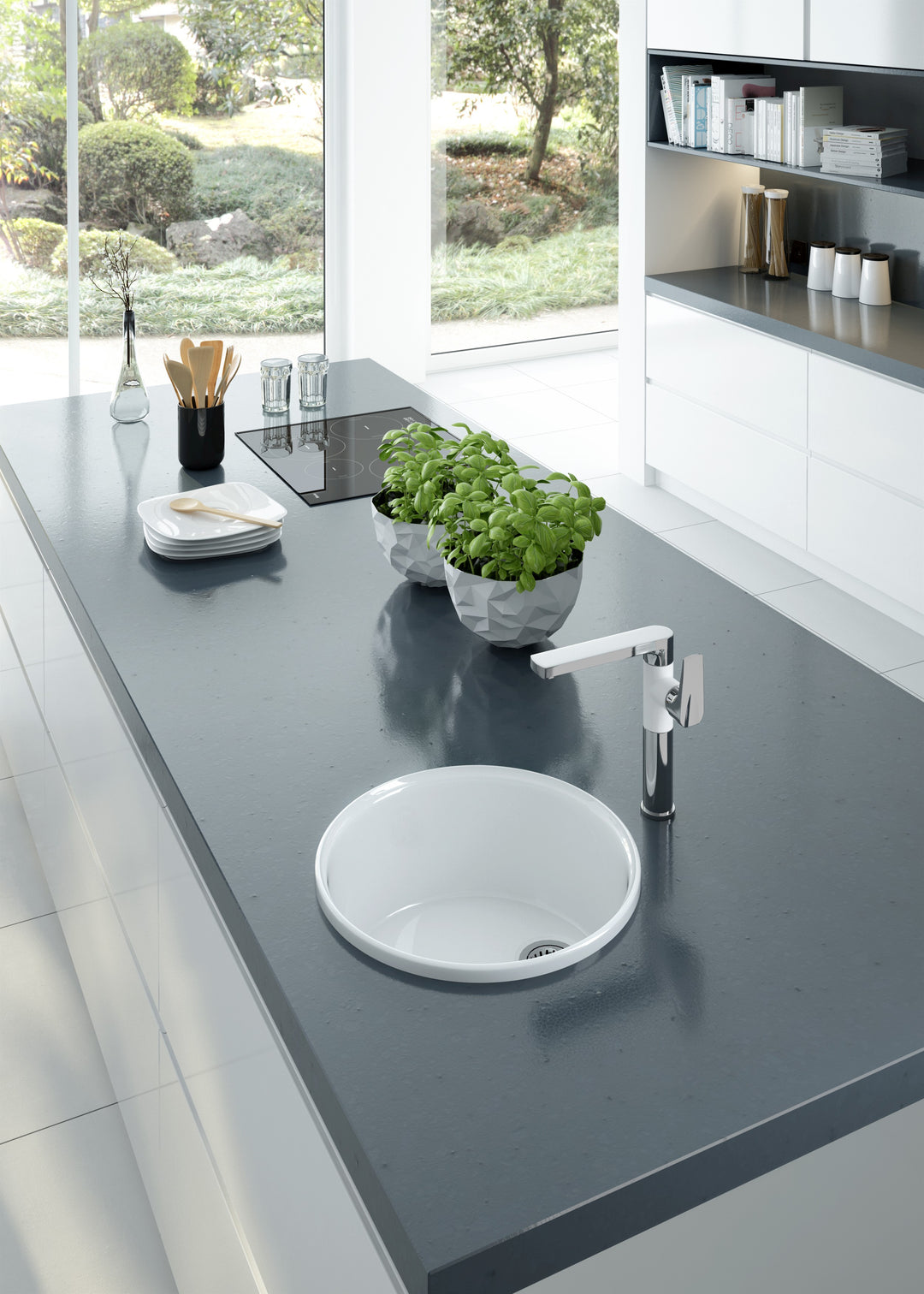 Bateria kuchenna Gardenia Chrom