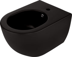 Bidet wiszący Peonia Czarny Mat