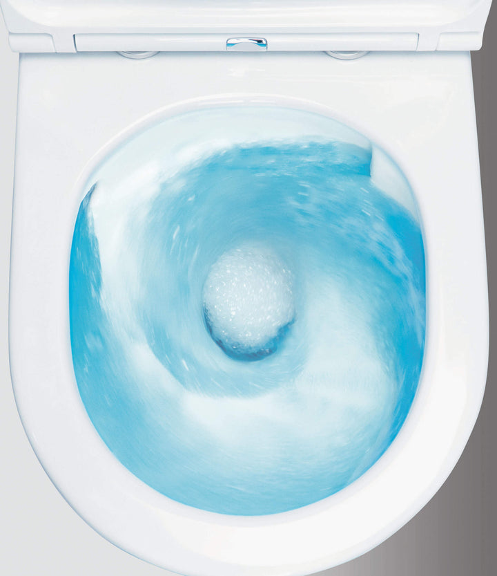Miska WC kompakt bezkołnierzowa Jasmin Biały