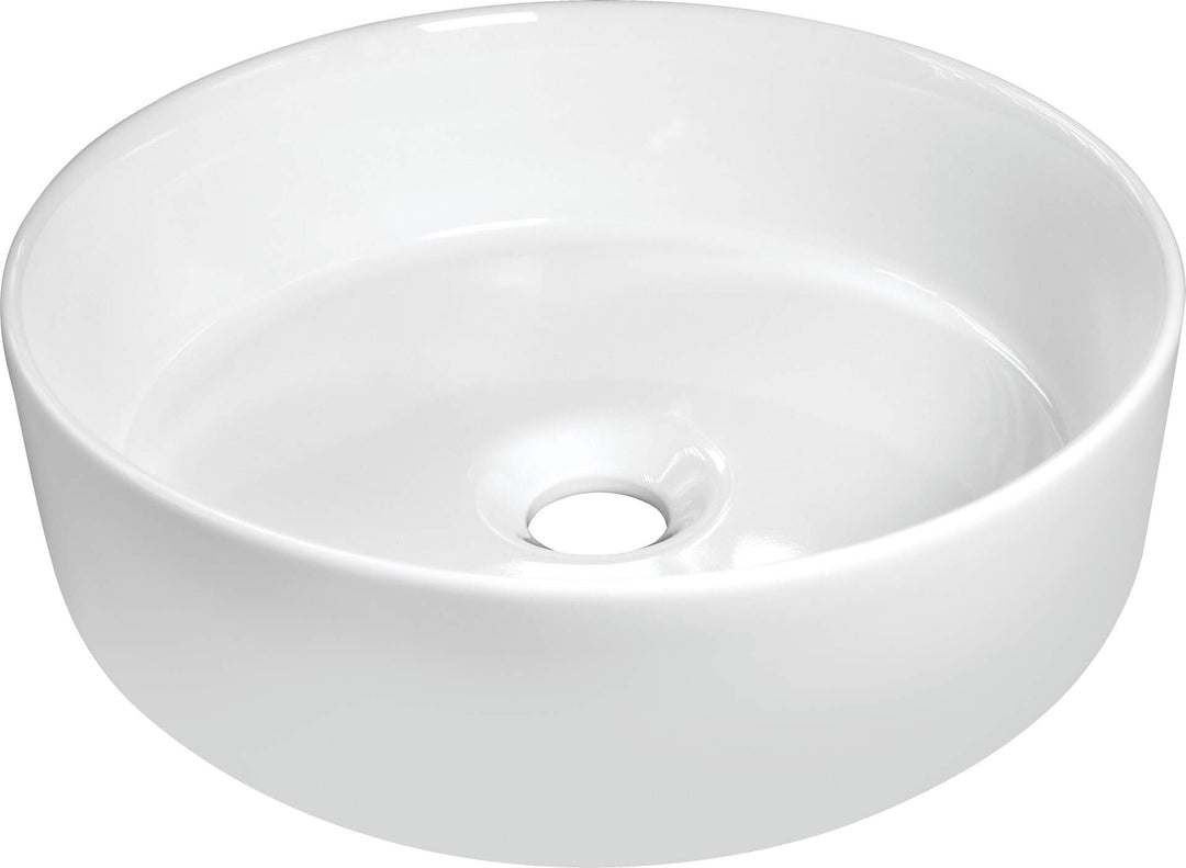 Umywalka ceramiczna nablatowa Silia Biały