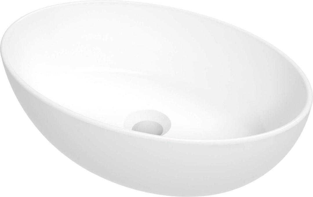 Umywalka ceramiczna nablatowa Alpinia Biały