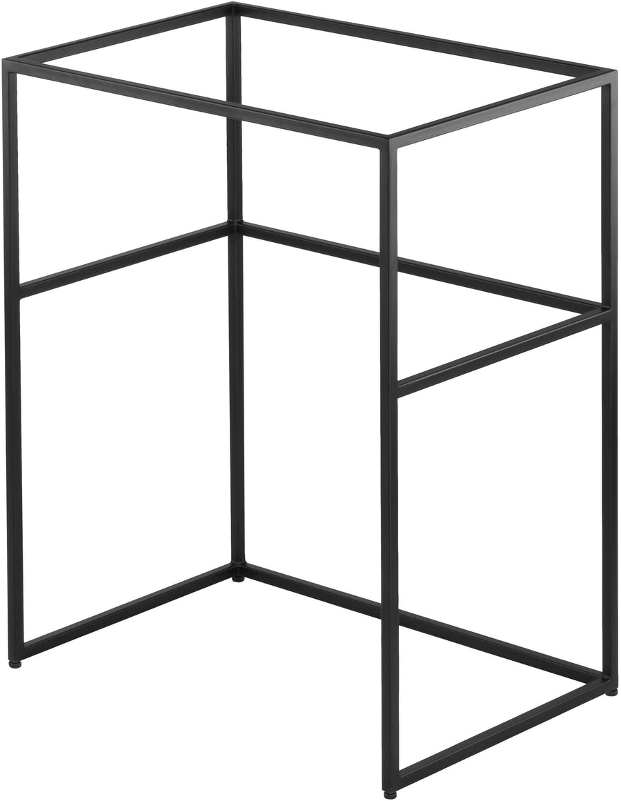 Konsola łazienkowa stojąca modułowa - 60x40 cm Correo Czarny Mat