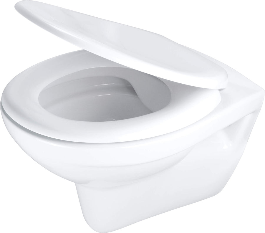 Miska WC z deską bezkołnierzowa Boro Biały