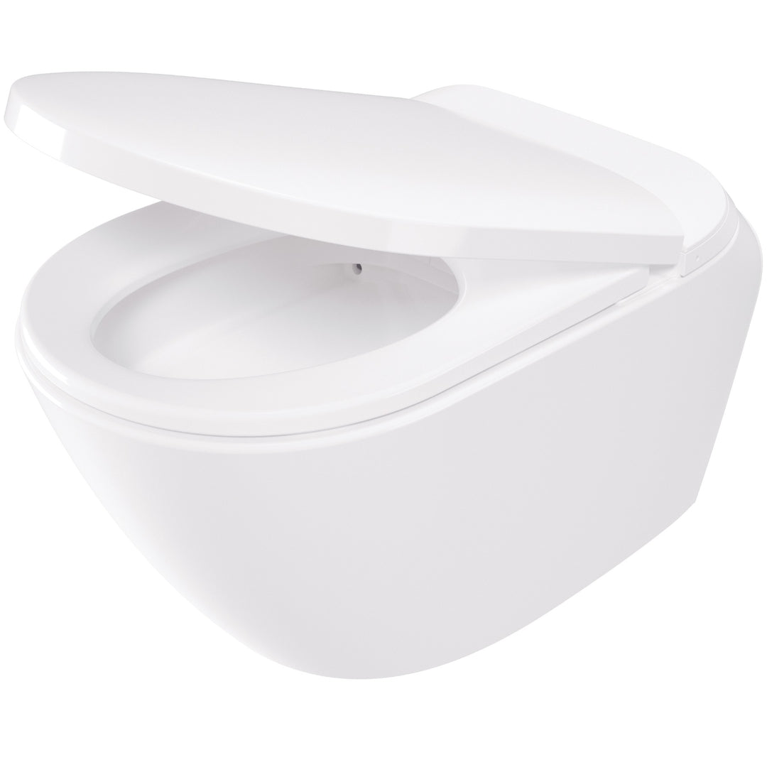 Miska WC smart z deską automatyczną - pro Silia Biały