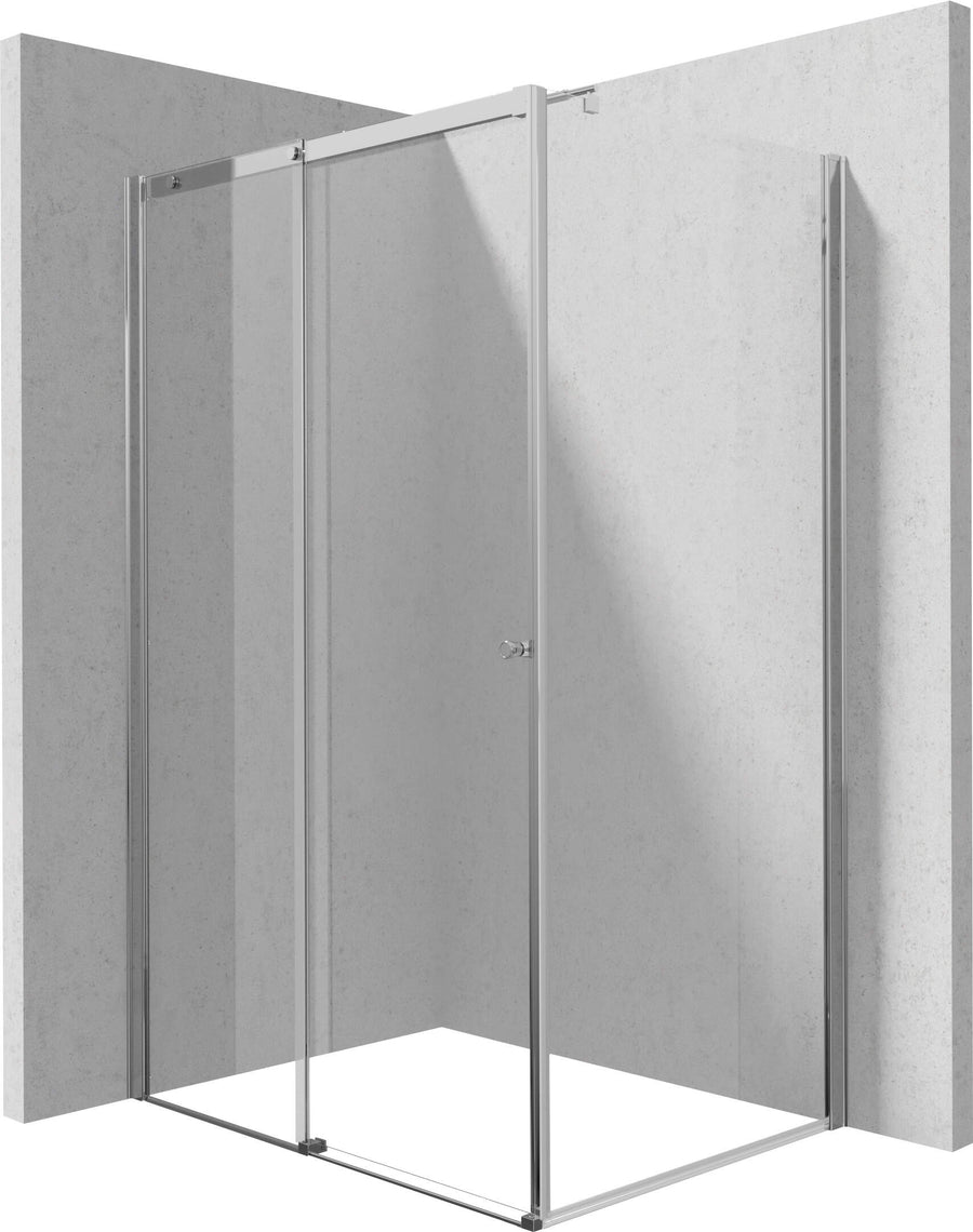 Kabina prysznicowa prostokątna 120x90 cm Kerria Plus Chrom