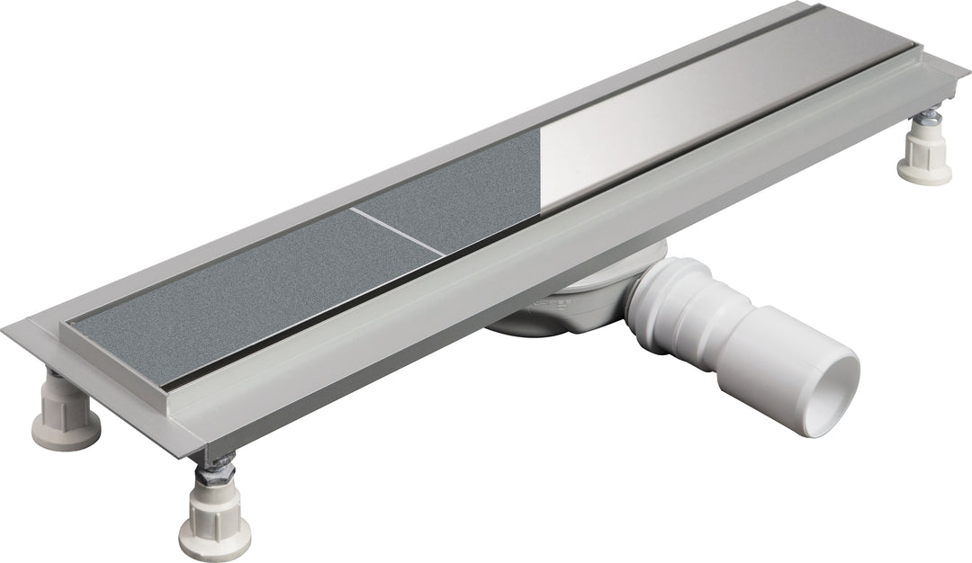 Odpływ liniowy podłogowy 70 cm - Odwracalny Neo Chrom
