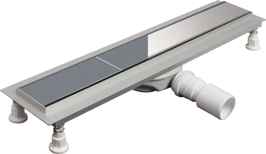 Odpływ liniowy podłogowy 70 cm - Odwracalny Neo Chrom
