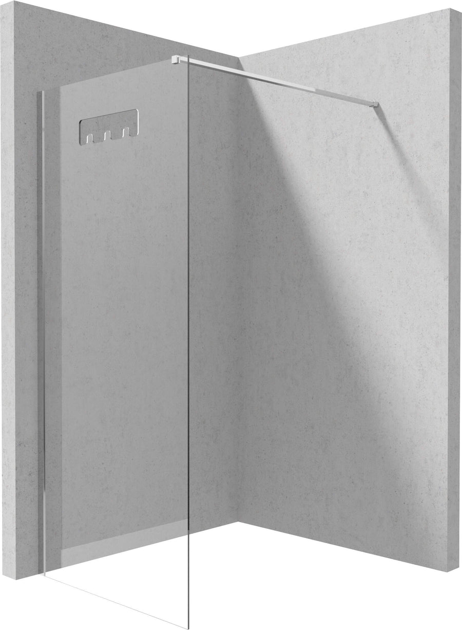 Kabina prysznicowa walk-in 100 cm Mokko Chrom