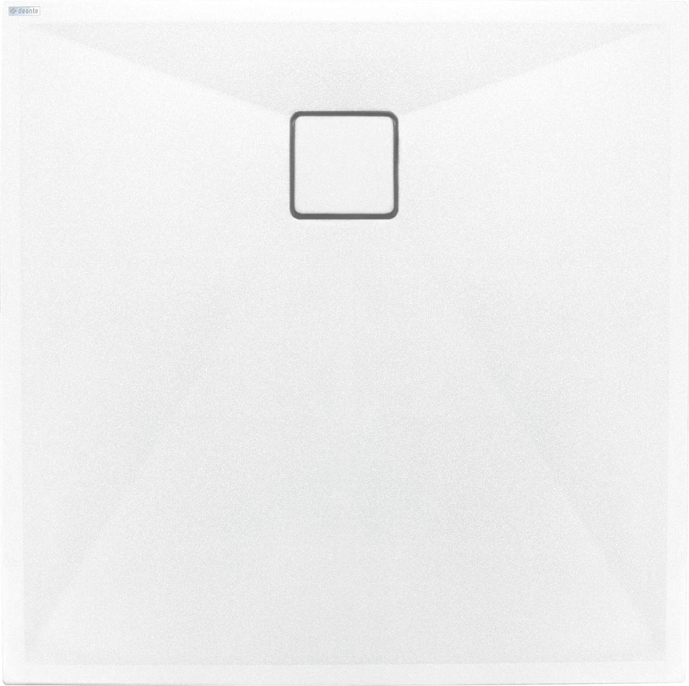 Brodzik granitowy kwadratowy 90x90 cm Correo Biały Mat