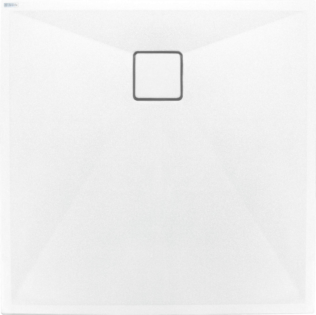 Brodzik granitowy kwadratowy 90x90 cm Correo Biały Mat
