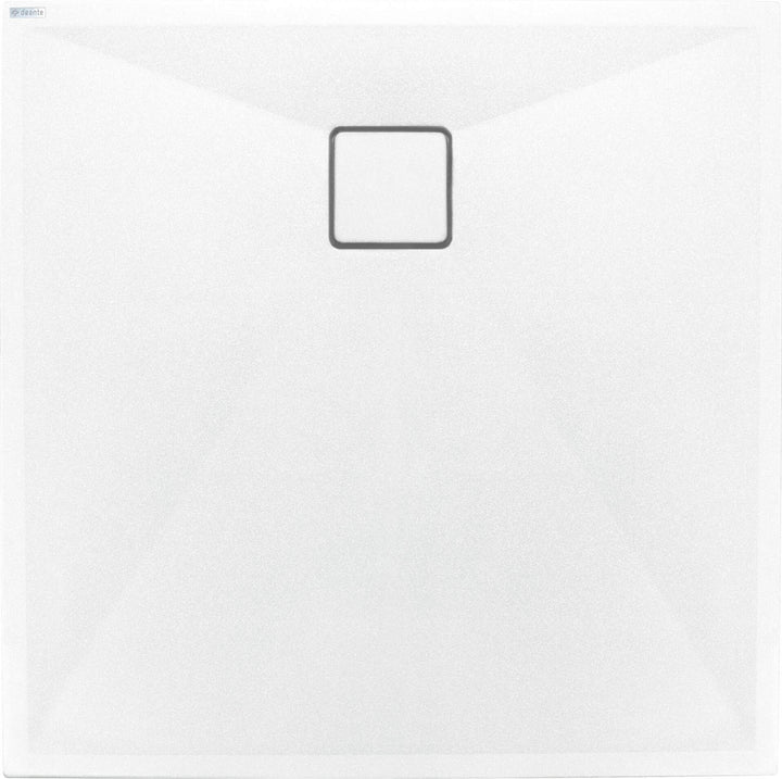 Brodzik granitowy kwadratowy 90x90 cm Correo Biały Mat