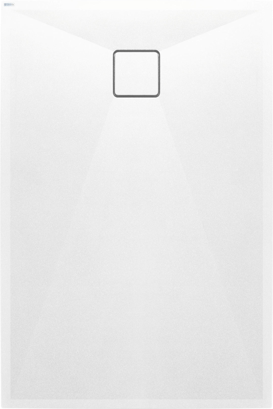 Brodzik granitowy prostokątny 140x80 cm Correo Biały Mat