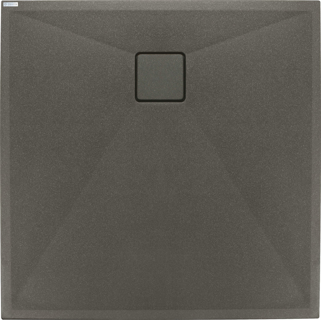 Brodzik granitowy kwadratowy 90x90 cm Correo Antracyt