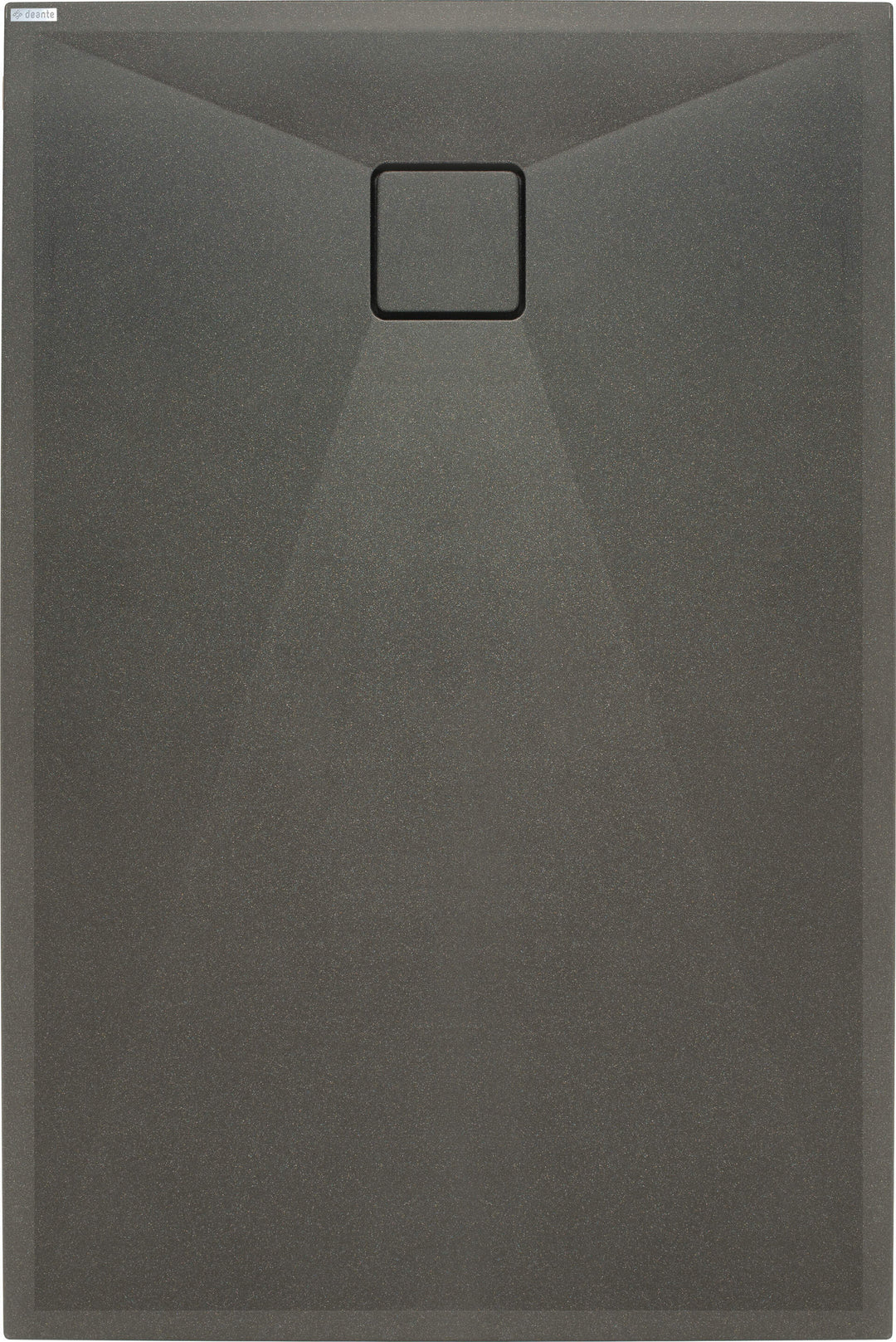 Brodzik granitowy prostokątny 100x70 cm Correo Antracyt