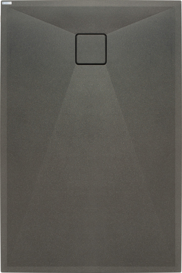 Brodzik granitowy prostokątny 100x80 cm Correo Antracyt