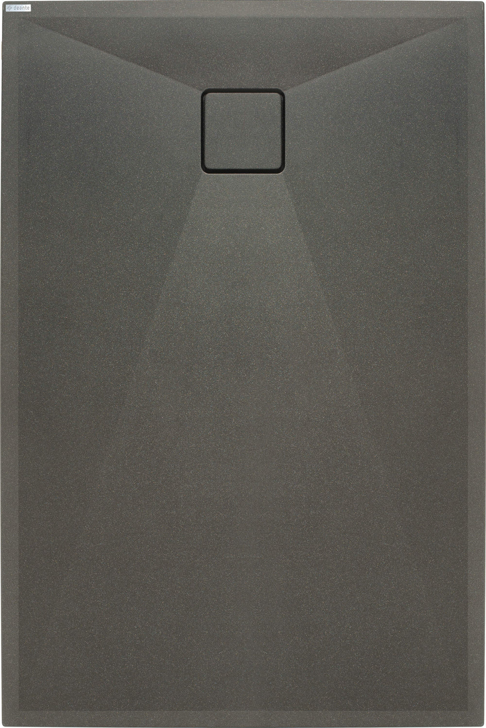 Brodzik granitowy prostokątny 90x70 cm Correo Antracyt