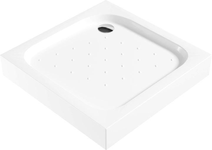 Brodzik akrylowy kwadratowy 90x90 cm Funkia Biały