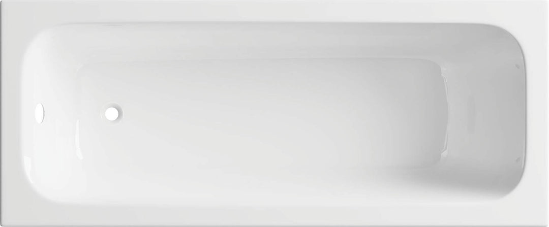 Wanna akrylowa do zabudowy - 140 cm Prizma Biały