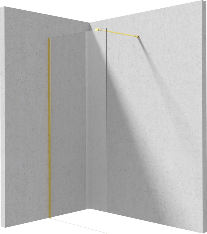 Ścianka prysznicowa walk-in 90 cm Prizma Złoty