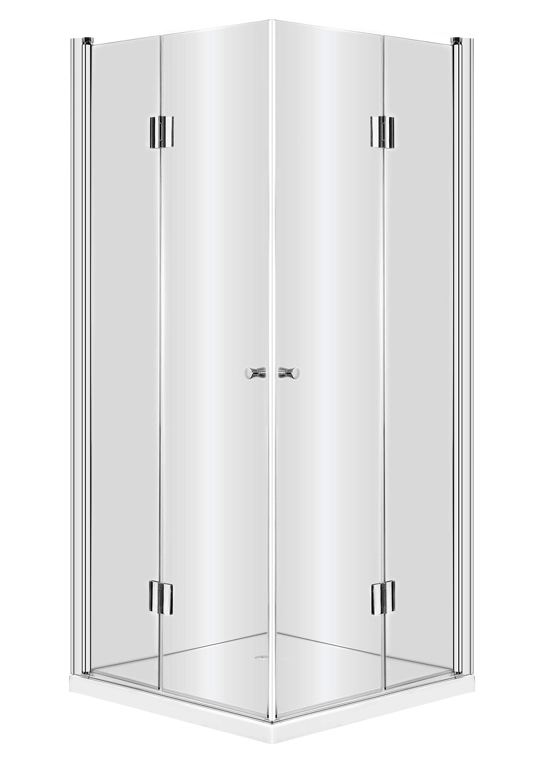 Kabina prysznicowa kwadratowa 90 cm Kerria Chrom
