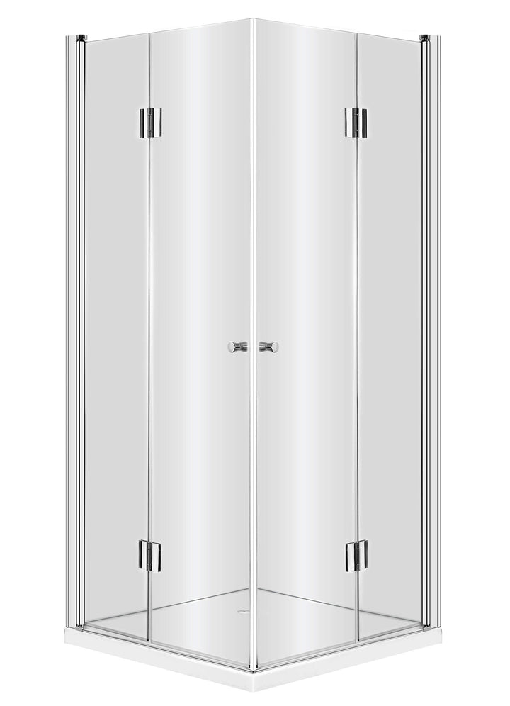 Kabina prysznicowa kwadratowa 80 cm Kerria Chrom