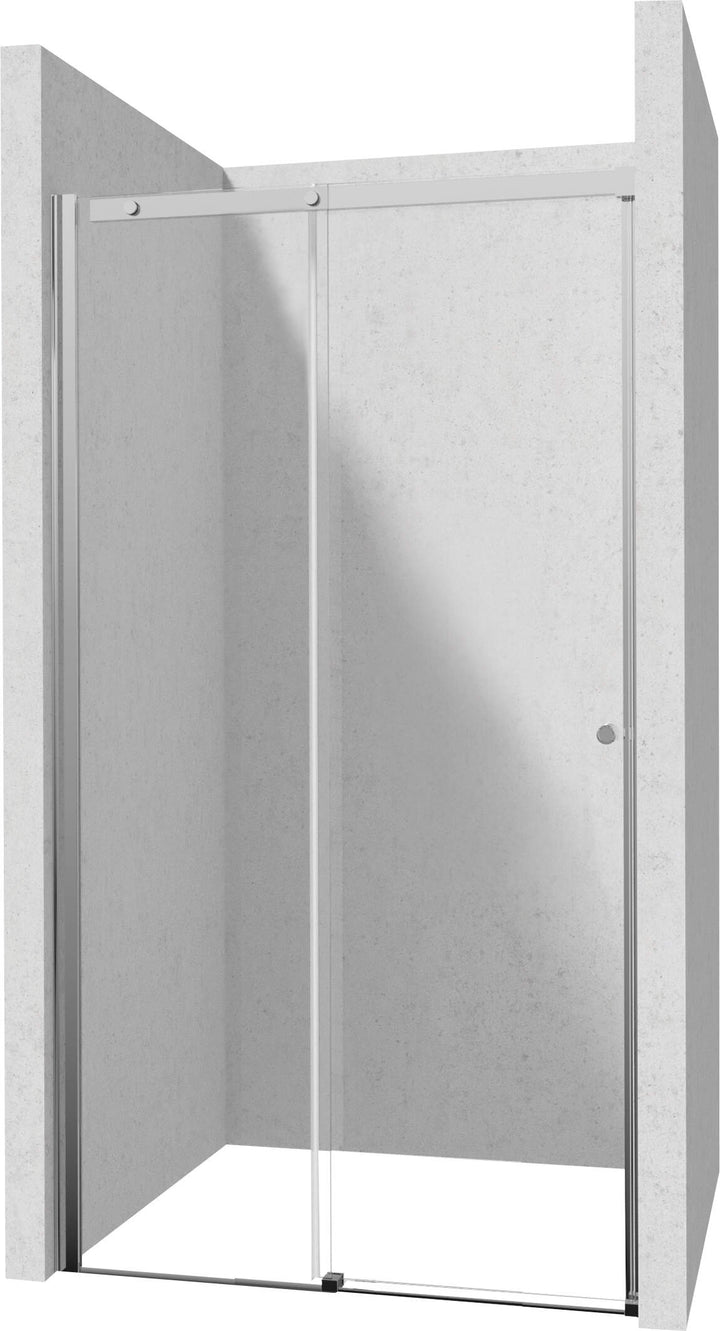 Drzwi prysznicowe 110 cm - przesuwne Kerria Plus Chrom