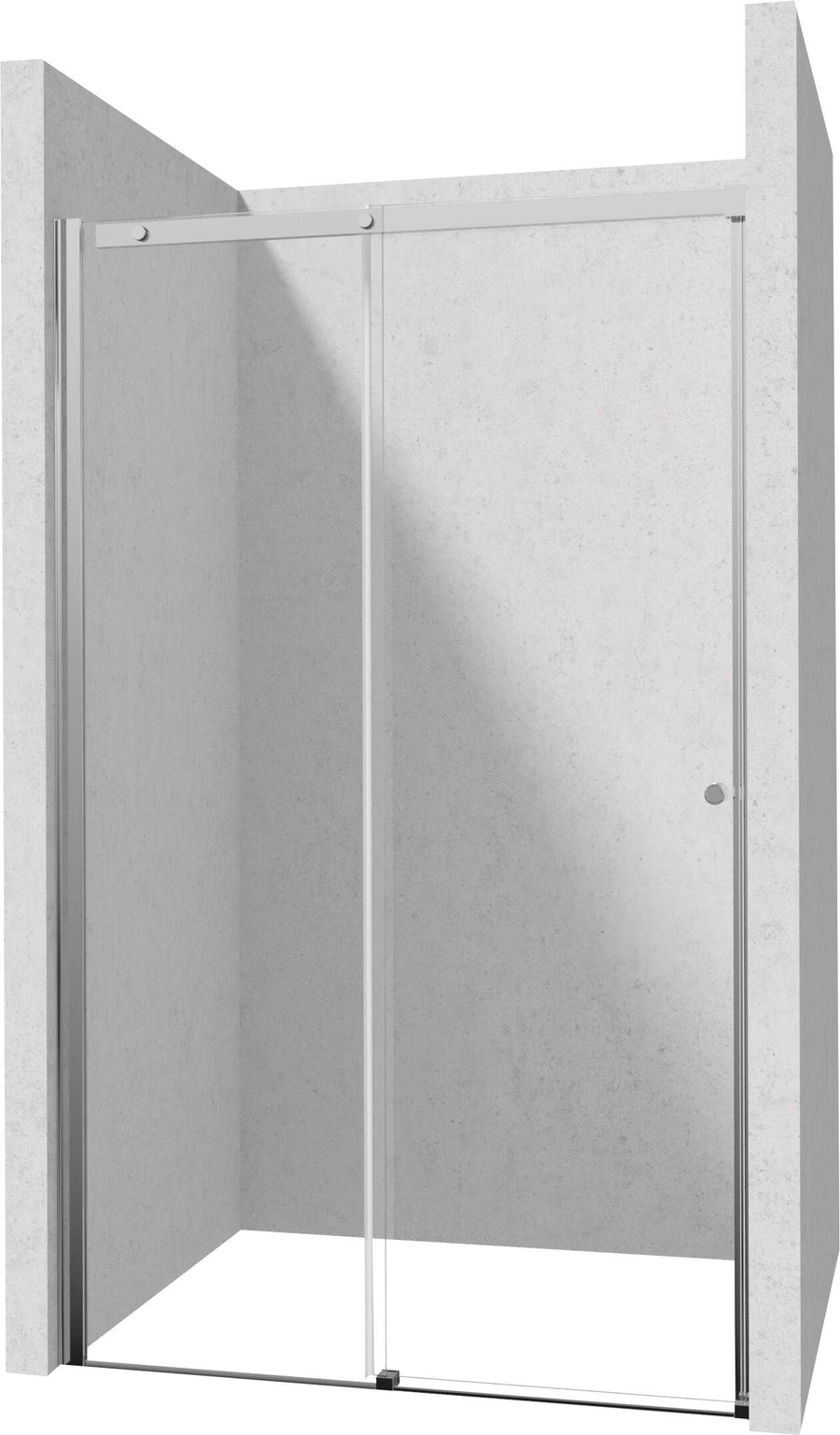 Drzwi prysznicowe 120 cm - przesuwne Kerria Plus Chrom