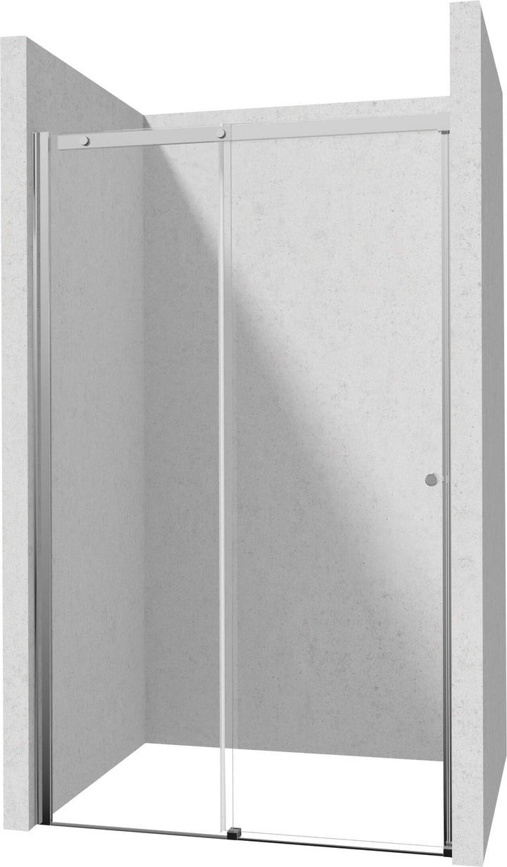 Drzwi prysznicowe 130 cm - przesuwne Kerria Plus Chrom