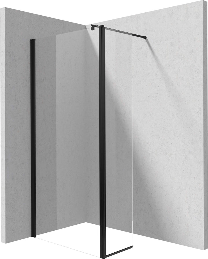 Panel ruchomy do kabin Kerria Plus Kerria Plus Czarny Mat