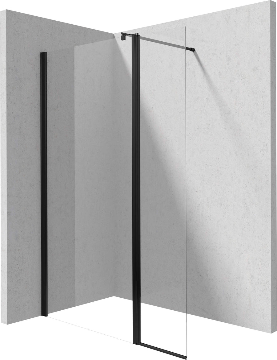 Panel ruchomy do kabin Kerria Plus Kerria Plus Czarny Mat